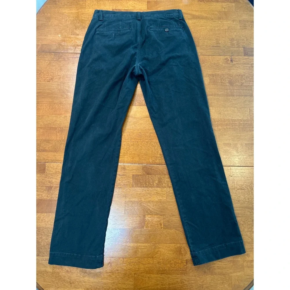Polo Ralph Lauren Chino Pants Mens 29x30 Black Stretch Straight Fit